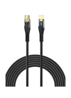 Buy Devia Star Series C-Lightning PD Fast Woven Cable 3A 1M Data & Charging - Black in Egypt