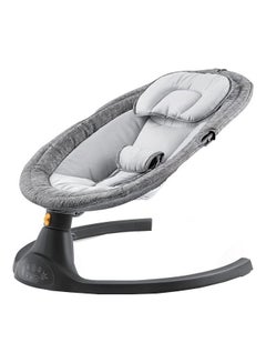 Buy Premium Automatic Electric Baby Swing Chair Cradle for baby With 5 Adjustable Swing Speed Remote Electric Swing with Soothing Vibrations Music Mosquito Net Safety Belt Kids Toys Swing for Babys Black in UAE