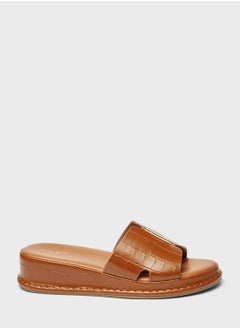 Buy One Strap Wedge Sandals in UAE