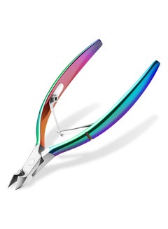 Buy Cuticle Nipper with Pusher Chameleon Cuticle Trimmer Stainless Steel Cuticle Remover Tool Set Nail Cuticle Cutter Clipper Manicure Pedicure Tools in UAE