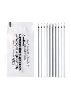 Buy 100Pcs Disposable Piercing Needle Stainless Steel Sterile Body Piercing Needles Tat too Accessories Ear Nose Piercing Needles 12/14/16/18/20G in Saudi Arabia