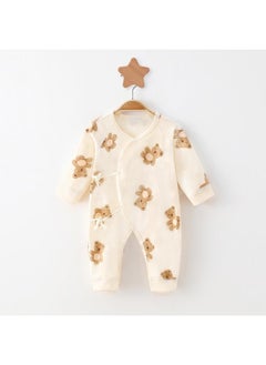 Buy Newborn Clothes Pure Cotton Baby Romper Autumn And Winter Butterfly Clothes Baby Jumpsuit Class A Pure Cotton Boneless in Saudi Arabia