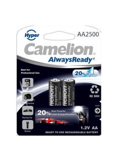 اشتري Camelion NH-AA2500HP Rechargeable battery 2000mAh في مصر