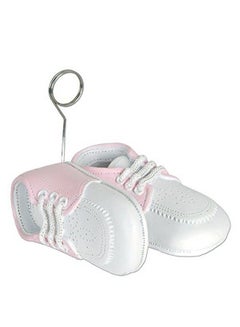Buy Set Of 6 Baby Girl Shoes Photo Holder/Balloon Weight Baby Shower in UAE