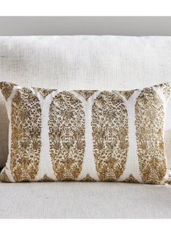 اشتري Azra Embroidered Filled Cushion 30x50 cm في السعودية