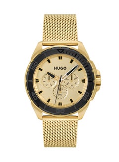 Buy Mens Analog Round Stainless Steel Wrist Watch 1530288 - 44 mm in UAE