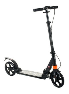 Buy Manually Adjustable Foldable Portable 2-Wheel Kick Scooter For Adults in Saudi Arabia