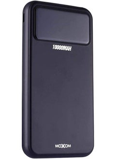 Buy Moxom MX-PB11 Wired Power Bank with LCD Display, 10000 mAh - Black in Egypt