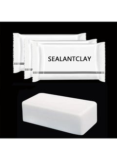 Buy Pack of 3 White Seal Putty Waterproof Duct Seal Repair Sealing Clay, Quick Mending Mud for Drain Connection, Wall Hole, Air Conditioning Hole in Saudi Arabia