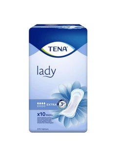 Buy Tena Lady Pads Extra 10 Pcs in Saudi Arabia