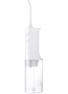 Buy Mijia Portable Water Dental Flosser 200ml Capacity White/Clear in UAE