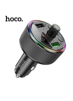 Buy HOCO E82 Bluetooth FM Transmitter | Car Charger PD30W+QC3.0 | 2 USB +1 Type-C in Egypt