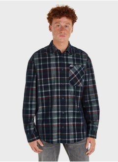 Buy Check Shirt Regular Fit Shirt in Saudi Arabia