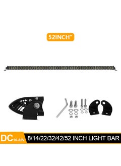 Buy Ultra-Thin LED Car Light Bar 6D Lens Off-Road 52inch in UAE