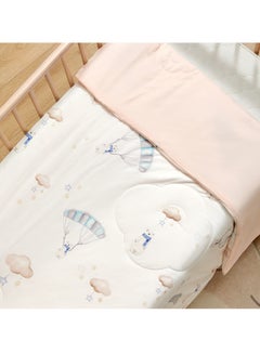 اشتري Baby Soft Blanket, 120X150CM, Cooling Comforter Blanket for Baby Toddler Kids Sleeping, Nap, Travel في الامارات
