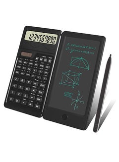اشتري آلة حاسبة ذكية قابلة للطي S3 مزودة بلوحة كتابة تعمل بالطاقة الشمسية والبطارية وحاسبة أساسية مزدوجة الطاقة للأعمال المكتبية والمدرسية في الامارات