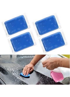 اشتري Car Clay for Car Detailing 4 Pack, Auto Detailing Clay Bar Cleaner, Grade Cleaner Kit for Coating Polisher Car Wash Kit Cleaning RV Cars Boats Bus في الامارات