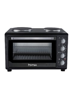 Buy Contemporary Rectangular Toaster Oven with 2 Hotplate Black 45 L TO-453RCLH2 in Saudi Arabia