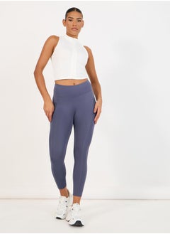 Buy Mesh Pocket Stitch Detail Leggings in Saudi Arabia