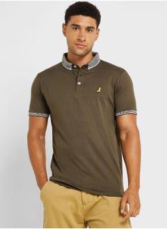 Buy Mens Ss Jersey Polo With Split Hem Side in UAE