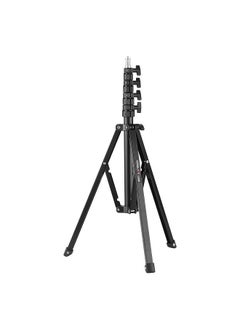 اشتري KINGJOY FL2009 Adjustable Metal Tripod Light Stand 10kg/22lbs Load Capacity 1/4 Inch Screw Max. Height 182cm/6ft for Photography Studio Reflector Softbox LED Video Light Umbrella في السعودية