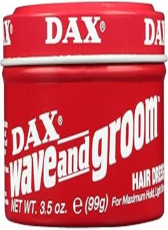 اشتري Dax Wave & Groom Hair Dress 3.5 Ounce Jar (103ml) (3 Pack) في مصر