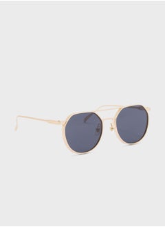 اشتري Shaped Retro Sunglasses في الامارات