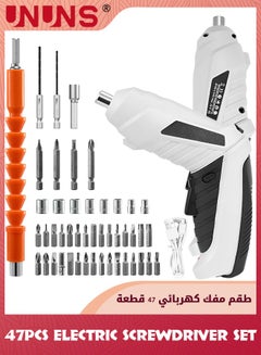 Buy Electric Screwdriver Set,27pcs Handheld Cordless Screwdriver Tool,Rechargeable Power Screwdriver With LED Light For Furnitures Phone Camera Laptop in UAE