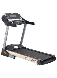 اشتري Sparnod Fitness Treadmill Automatic STH-5000 (5 HP Peak) Foldable Motorized Treadmill for Home Use في السعودية