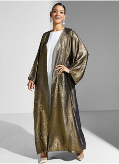 اشتري Shimmer Open Front Abaya في الامارات