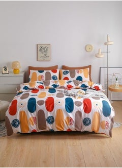 Buy Bedding set without Filler Modern Design Geometric Print Duvet Cover Set in UAE