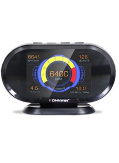 Buy KONNWEI HUD 3.5in Hud Head Up Display Car Speedometer OBDII Smart Digital Trip Computer OBDII Scanner OBDII Diagnostic Tool Speed Alarm in Saudi Arabia