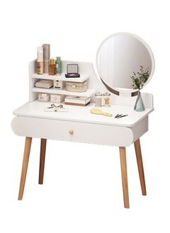 اشتري White Fashion Simple Wooden Dresser With Storage في الامارات