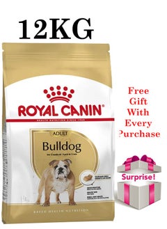 اشتري Breed Health Nutrition Bulldog Adult 12 KG في الامارات