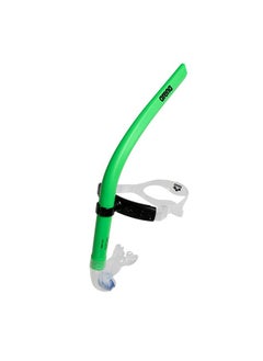 Buy Unisex Swim Snorkel Iii For Adults Lap Swimming And Training Snorkel Acid Lime One Size in UAE