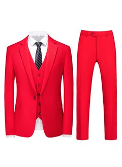 اشتري New Comfortable And Slim Fitting Men's Suit Set في الامارات