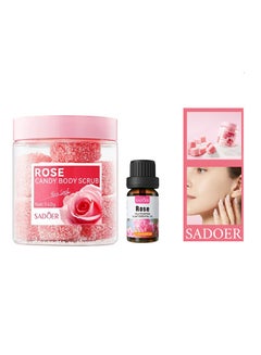 Buy ROSE CANDY BODY SCRUB Rose MULTIPURPOSE PLANT ESSENTIAL OIL in Saudi Arabia