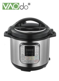 Buy 14-in-1 Electric Pressure Cooker Slow Cooker Rice Cooker Steamer Sauté Yogurt Maker Warmer Sterilizer Includes Free App with over 1900 Recipes Stainless Steel 6L in Saudi Arabia