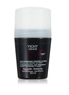 Buy VICHY DEO ROLL EXTREME CONTROL HOMME 72H 50ML in Saudi Arabia