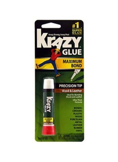 Buy Krazy Glue, Wood & Leather Maximum Bond Precision Tip in UAE