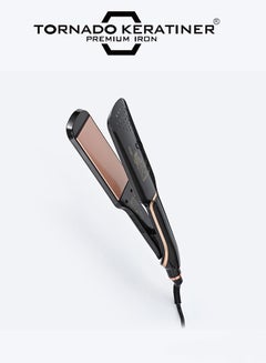 Buy Professional Flat Iron Hair Straightener Black in UAE