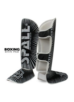 Buy Shin Guards Legs Instep Boxing MMA Protector Foot Pads Muay Thai Kickboxing in UAE