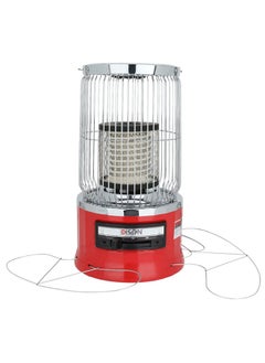 Buy Circular Electric Heater Red Ribbed 2 Heat Hevels 2000W in Saudi Arabia