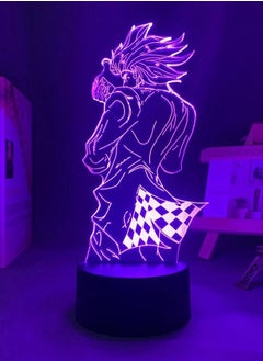 اشتري 3D Light Anime JoJo Bizarre Adventure Manga USB Battery Bedroom Table Desk Decor في الامارات