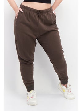 اشتري Women Sportswear Fit Training Jogger Pants, Brown في الامارات