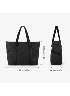 Buy BAGSMART Black Bonchemin Extra Large Tote Bag in UAE