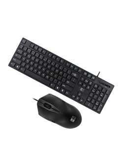 Buy Wired Keyboard and mouse - ZK09 in UAE