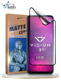 Buy Matte Ceramic Full Coverage Screen Protector For Itel Vision 1 Pro Clear in Saudi Arabia