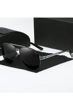 اشتري Fashionable Taste and Comfort in One! These high-quality UV400 sunglasses with metal and PC frames provide you with the perfect wearing experience. في السعودية