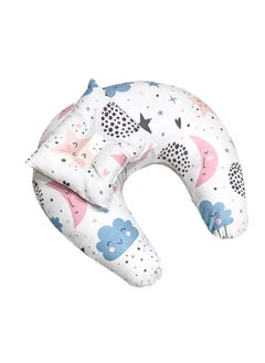 Buy Baby Nursing Pillow Cotton Mother Breastfeeding Pillow Newborn Maternity Sleeping Pillow U Shape Feeding Waist Cushion+Head Pillow - Multi Color in Egypt